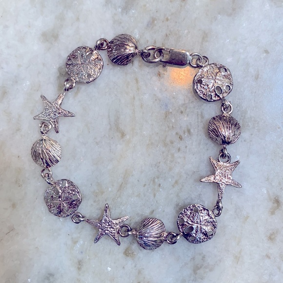 Beach Sterling Silver Bracelet - Picture 2 of 5